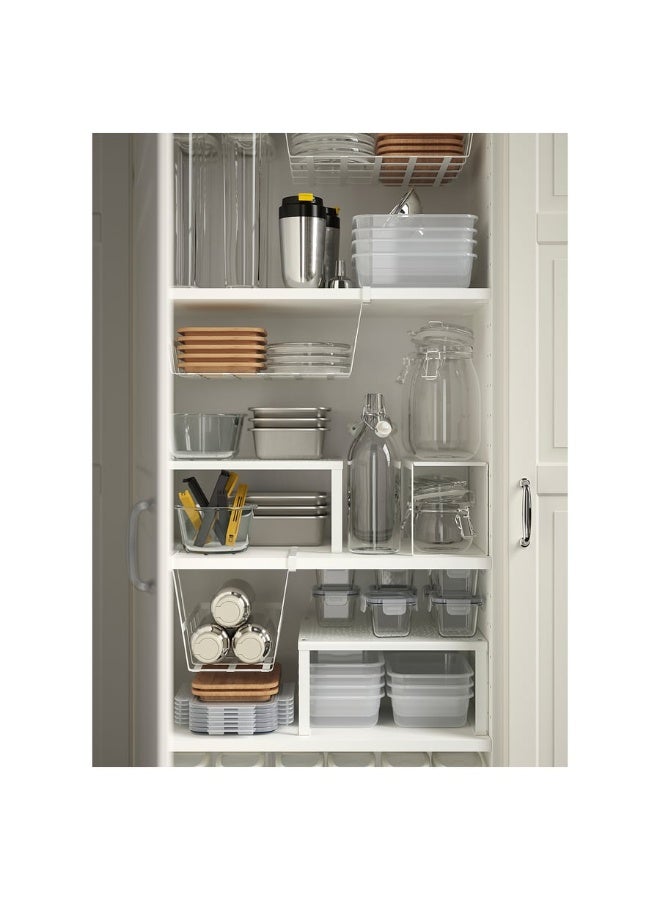 VARIERA Shelf insert, white, 32x28x16 cm - Image 4