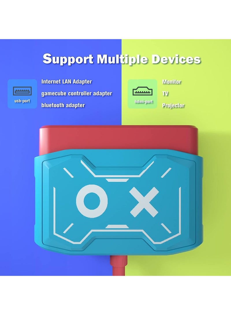 erorex Switch Dock for Nintendo Switch, Portable TV Dock Charging Docking Station Replacement, Switch HDMI Adapter USB 3.0, Nintendo Switch Accessories  - Image 4