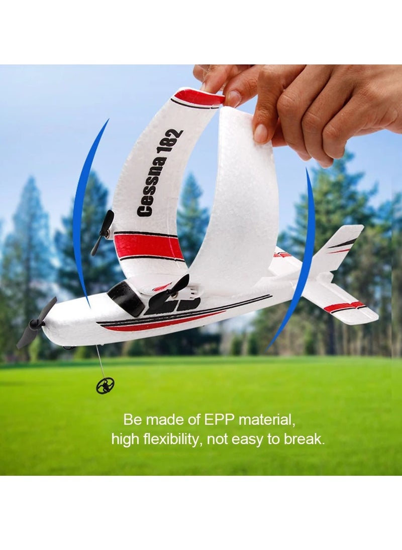 AROAQ FX801 RC Plane, 2.4ghz 2ch Remote Control Airplane, Fixed Wing RC Aircraft Epp Foam RC Plane, Easy To Fly RC Glider Toys For Kids, Boys And Beginners, (White)  - Image 3