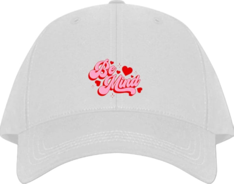 Be Mine Planets unisex baseball cap White