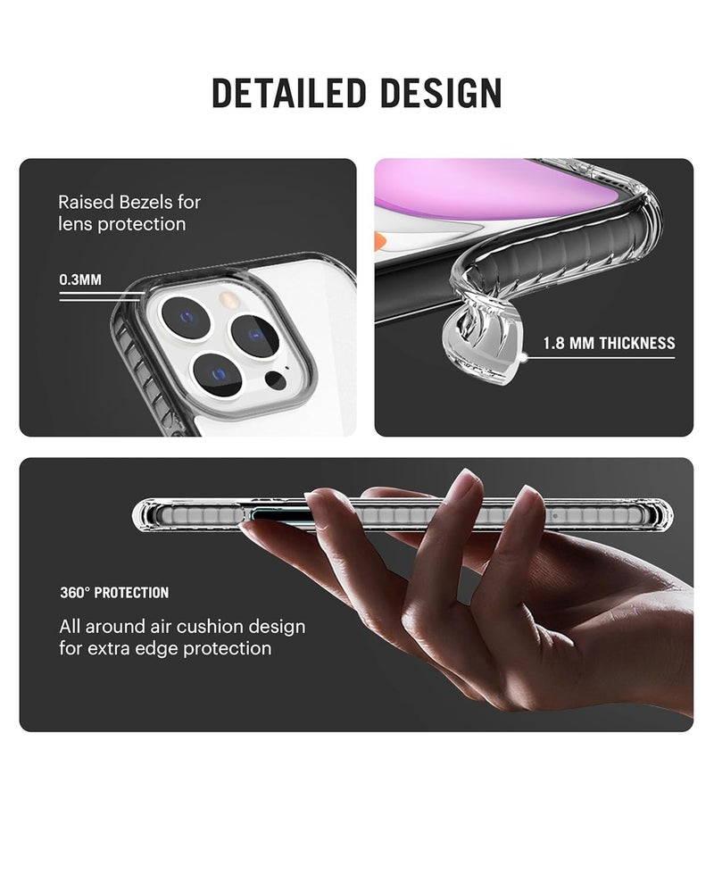 Daily Objects Polycarbonate Stride 2.0 Magnetic Case Cover Compatible With Iphone 16 | Wireless Charging Slim Back Cover | 2 Layer Edge Protection & Shockproof, Grey - Image 5