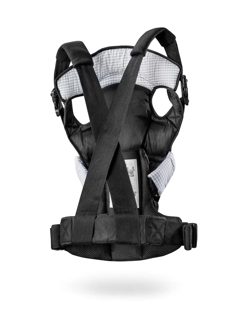 hauck 4 Way Carrier, Ergonomic Baby Carrier, 0M+ 3.5kg - 15 kg, Includes Head And Neck Support, Black