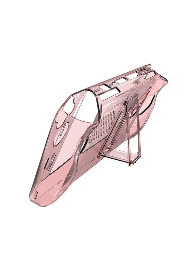 غطاء واقي شفاف متوافق مع ASUS ROG Ally المحمول، غلاف صلب شفاف واقٍ مع قبضة مضادة للاصطدام وملحقات مع حامل قابل للطي لعصاة التحكم ROG Ally. - Image 3