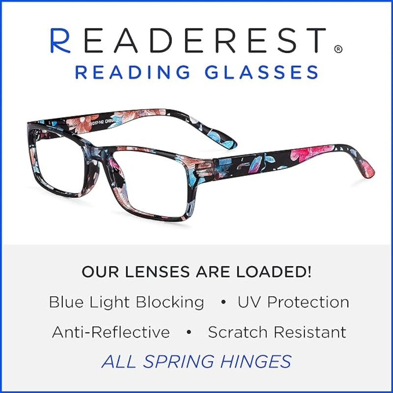Readerest Bogo Blue Light Blocking Reading Glasses  Uv Protection Eye Drops - Image 4