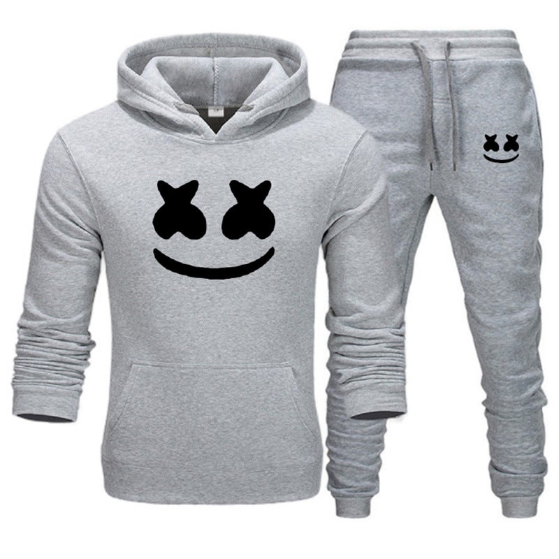 New Marshmello Smiley Fashion Hoodie Men And Women Casual Hoodie Suit - Image 5