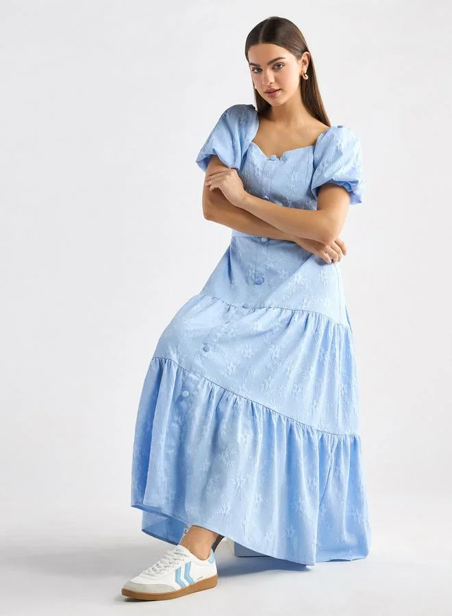 Splash FAV Tiered Belted Dress