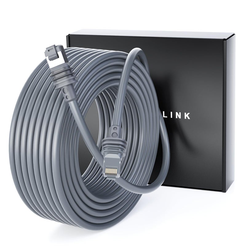DuHeSin DuHeSin Starlink Gen 3 Cable (75FT / 23M), Waterproof Starlink Cable Extension for Starlink Standard Actuated Gen 3 / Satellite V3, Replacement Starlink Ethernet Cable Gen 3  - Image 1