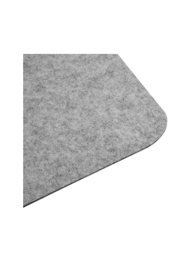 Mouse Pads, Table Felts Mouse Pad Office Desk Laptop Anti Static Mat PC Pads for Desk, Waterproof, Durable, for Office and School(Light grey)