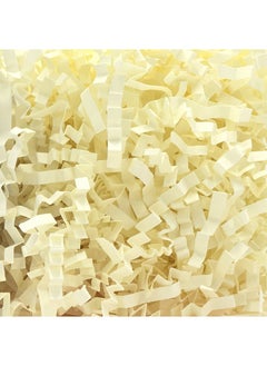 Arabest 1 x 5 pcs 100g Crinkle Paper Shred Gift Box Filler Z02 milk White 
