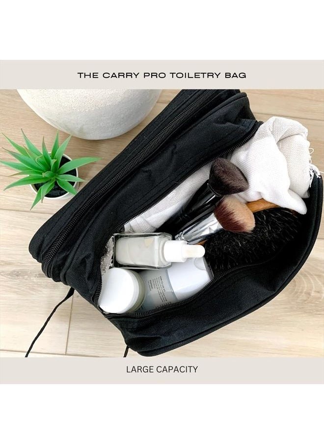 Generic - The Carry Pro Toiletry Bag for Men, Dopp Kit, Toiletries Bag, Men's Travel Kit, Mens Shaving Bag, Shave Dopp Kit for Men (Black) - Image 1