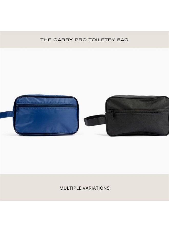 Generic - The Carry Pro Toiletry Bag for Men, Dopp Kit, Toiletries Bag, Men's Travel Kit, Mens Shaving Bag, Shave Dopp Kit for Men (Black) - Image 1