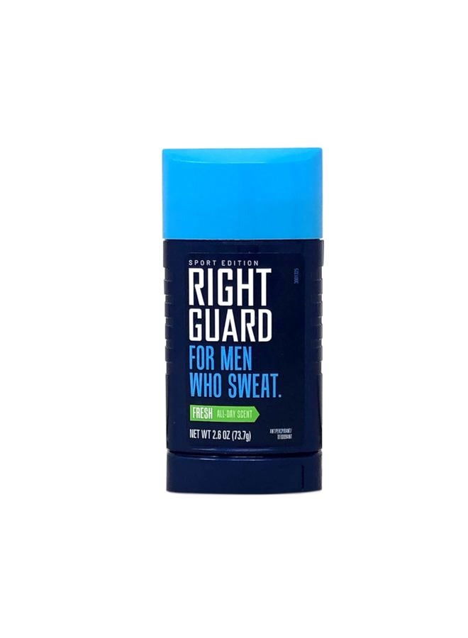 Right Guard Sport Invisible Solid, Fresh, 2.6 Ounce - Image 1