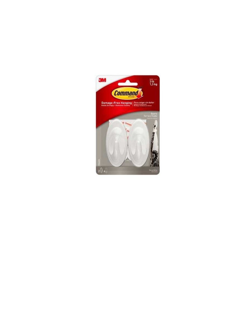 3M Command™ Quartz Terrace Hooks  - Image 3