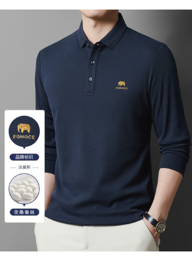 Fomoce men's Business Polo Shirt For Spring - Image 1