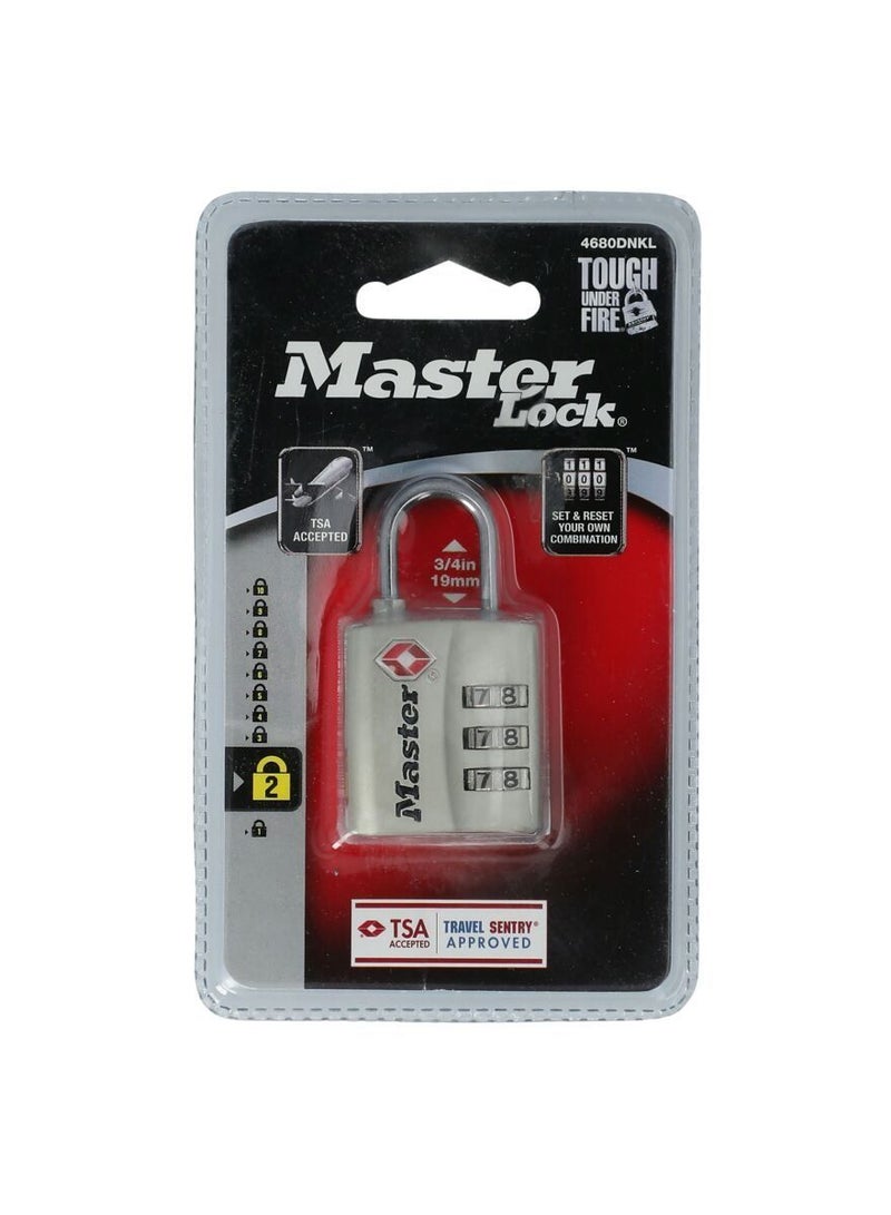Master Lock Lock Luggage Restable Combo