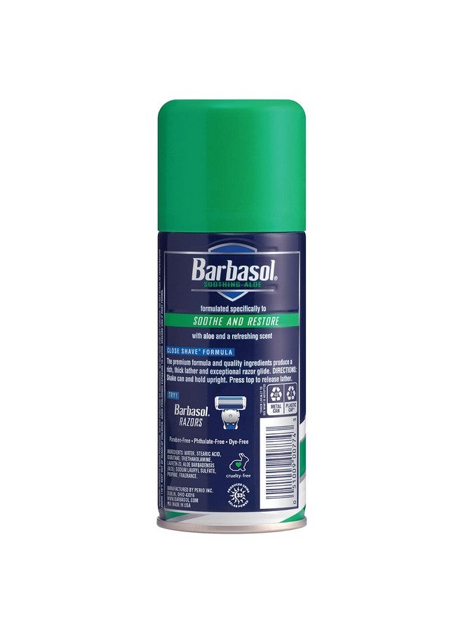 Barbasol Arbasol Soothing Aloe Thick And Rich Shaving Cream 7 Ounce Pack Of 6 - Image 4