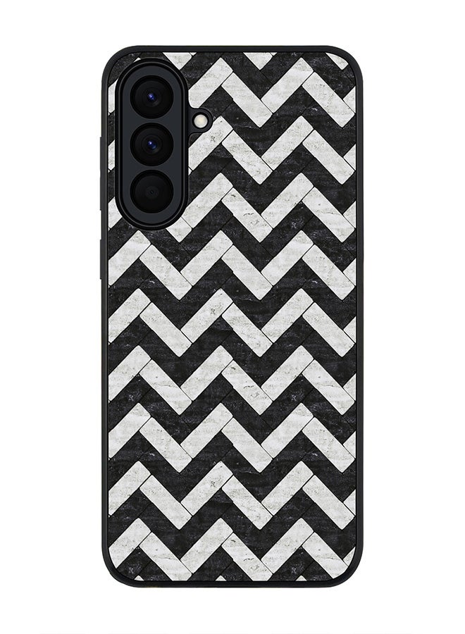Stylizedd For Samsung Galaxy A57 Case,Slim fit Camera Protection, Shockproof Thin Phone cover  - Chevron Tiles - Image 1