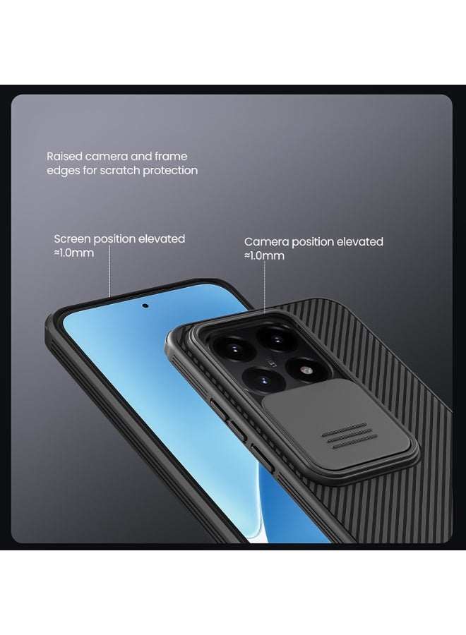 Nillkin For Xiaomi 15T Case TPU+PC Shockproof Bumper, Camera Lens Protection Slide Back Cover, Anti-Fingerprint Slim Fit Mobile Phone Casing - Image 5