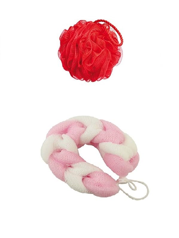 Dual Exfoliation Power: Bath Brush & Loofah Set for Deep Clean & Smooth Skin - Image 1