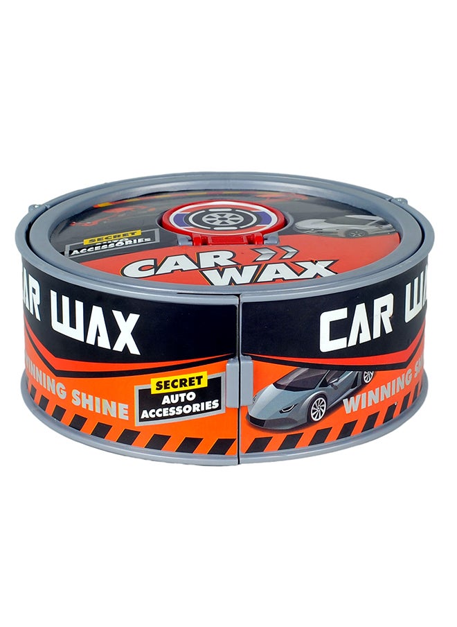 Snapkid - SNAP KIDS Mini Service Station Play Set (Car Wax) – 5 PCS 1:64 Free Wheel Die-cast Vehicles | 15 PCS Accessories | Windows Box Packaging | Educational Car Wash Toy for Kids - Image 1