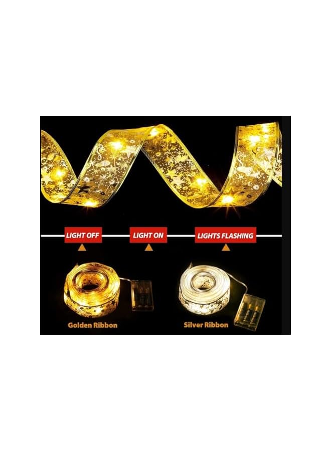 The Bros أضواء عيد الميلاد زينة شجرة أضواء خرافية سلسلة 16 قدم 50 LED أضواء شريط عيد الميلاد أضواء سلكية تعمل بالبطارية لشجرة عيد الميلاد المنزل الحديقة حفلات الزفاف ديكور حفلات رأس السنة الجديدة - Image 5