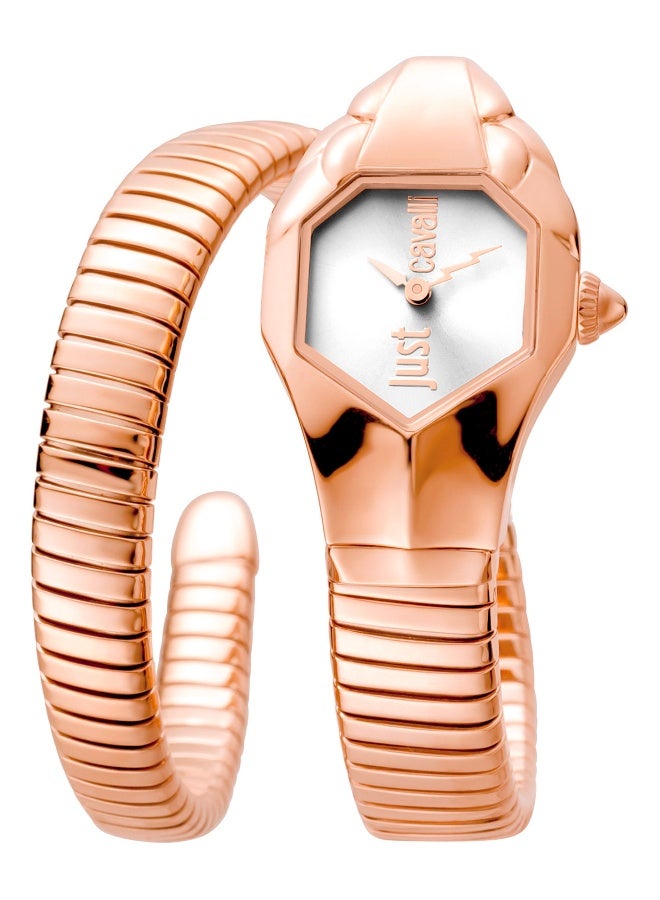 Just Cavalli Lady Snake Glam DNA JC1L001M0065 - Stainless Steel Female Quartz Analogue