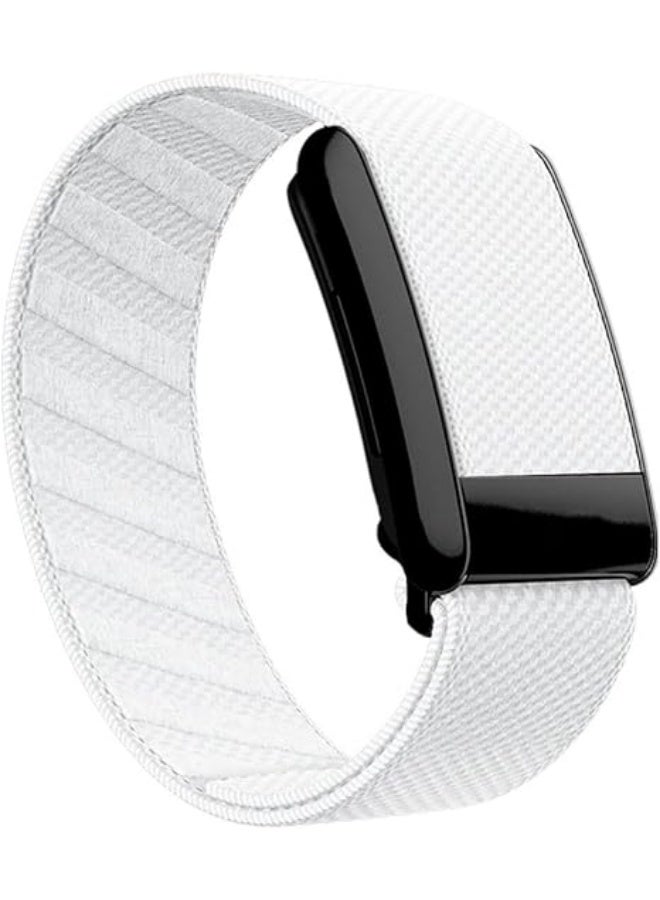 TraMx Bands for Whoop 4.0 - Replacement Nylon Knit Watch Strap Wristband with U-shaped Metal Frame Fitness & Activity Tracker Accessories - Image 1