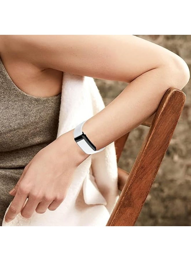 TraMx Bands for Whoop 4.0 - Replacement Nylon Knit Watch Strap Wristband with U-shaped Metal Frame Fitness & Activity Tracker Accessories - Image 4