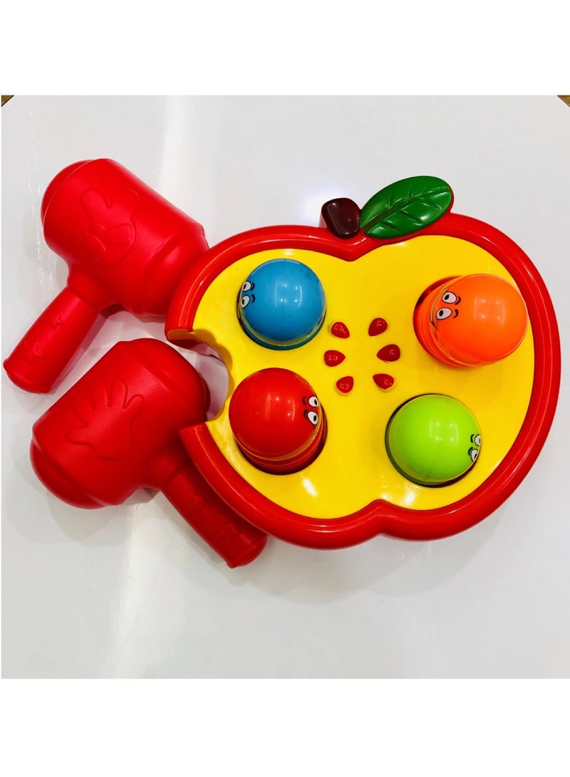 كيلا لعبة Whack A Mole، لعبة طرق الفاكهة للأطفال من عمر 3 إلى 6 أشهر و1 إلى 2 سنة، ألعاب الألغاز للتعليم المبكر - Image 5