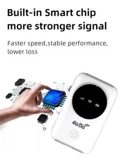 General Mobile WiFi Router, 4G LTE 5G WiFi Hotspot, 300Mbps Modem (up to 10 Devices), SIM Card Slot, 3200mAh Battery, Wireless Portable WiFi Device for Travel  - Image 5