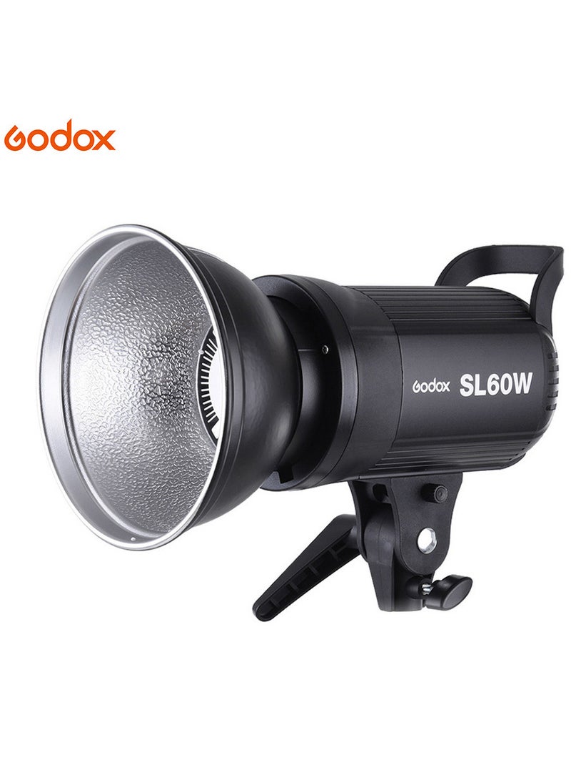 Godox 5600K 60W High Power LED Video Light with Bowens Mount for Photo Studio Photography Video Recording White Version - Image 1
