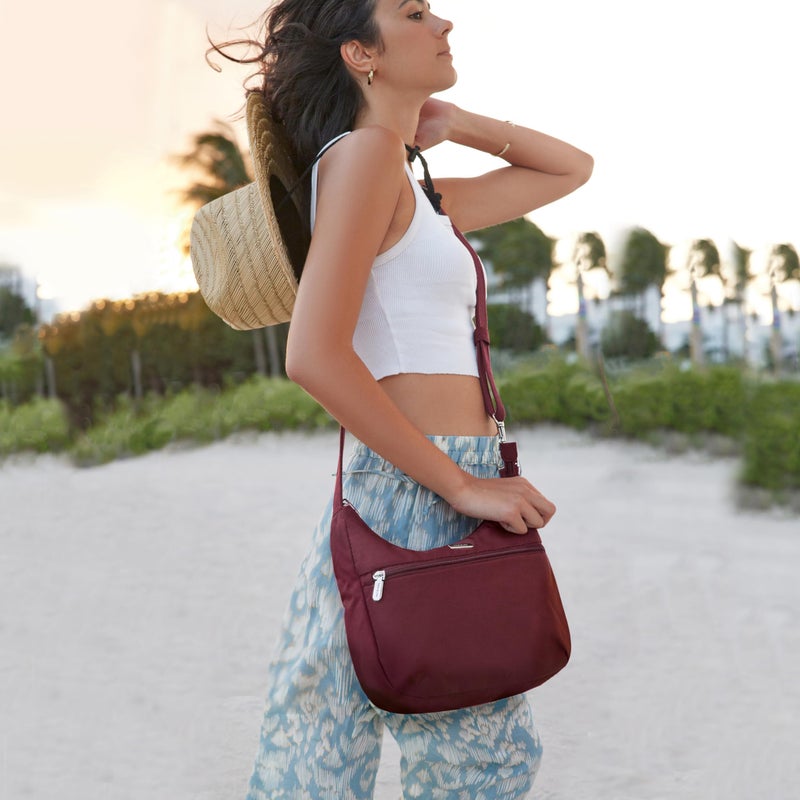 Travelon Anti-Theft Essentials East/West Hobo Bag - Image 2