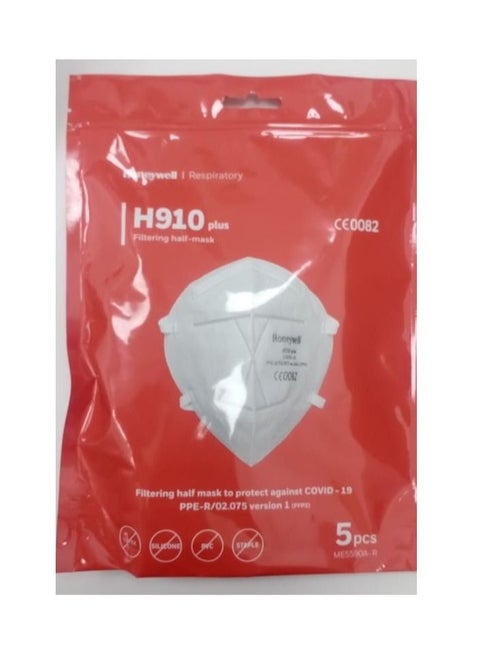 5-Piece H910 Plus Filtering Half Mask