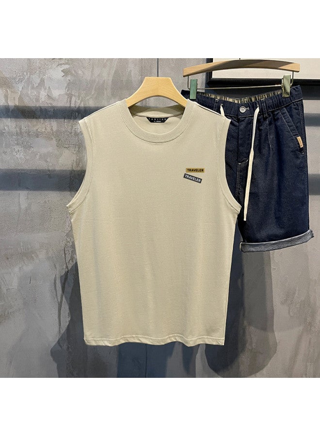 TonLion 2025 Summer Men's Tank Top - Casual Sport Sleeveless Shirt For Outdoor Wear - Image 3