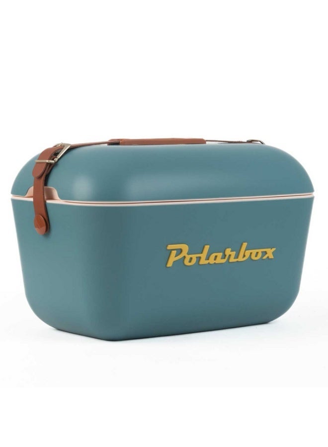 Polarbox Classic 12L Cooler Marine with Mustard - Image 1