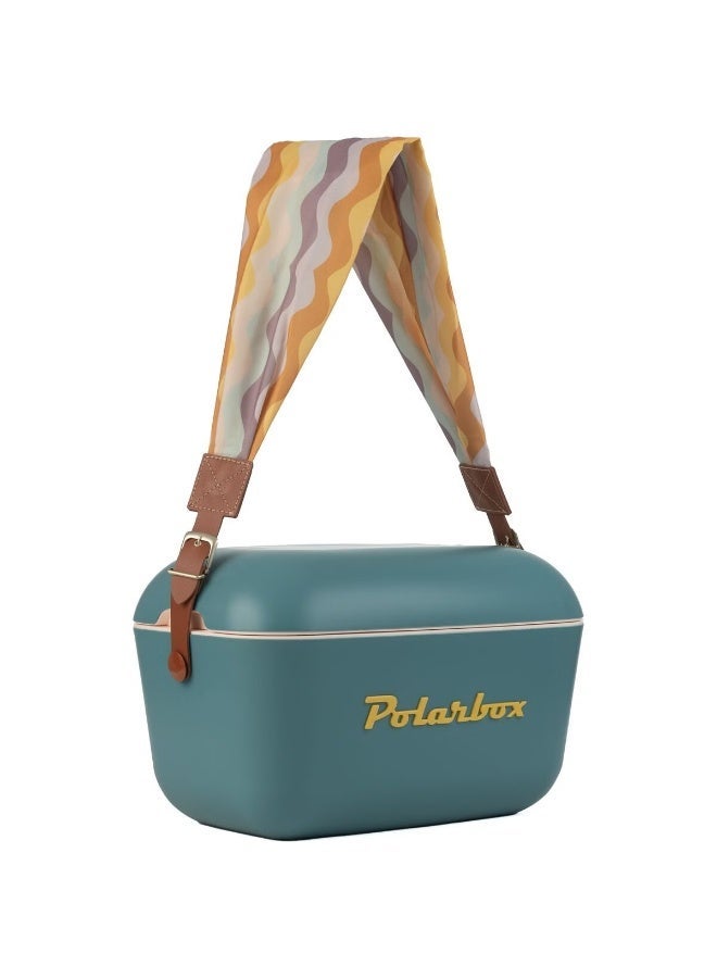 Polarbox Classic 12L Cooler Marine with Mustard - Image 2