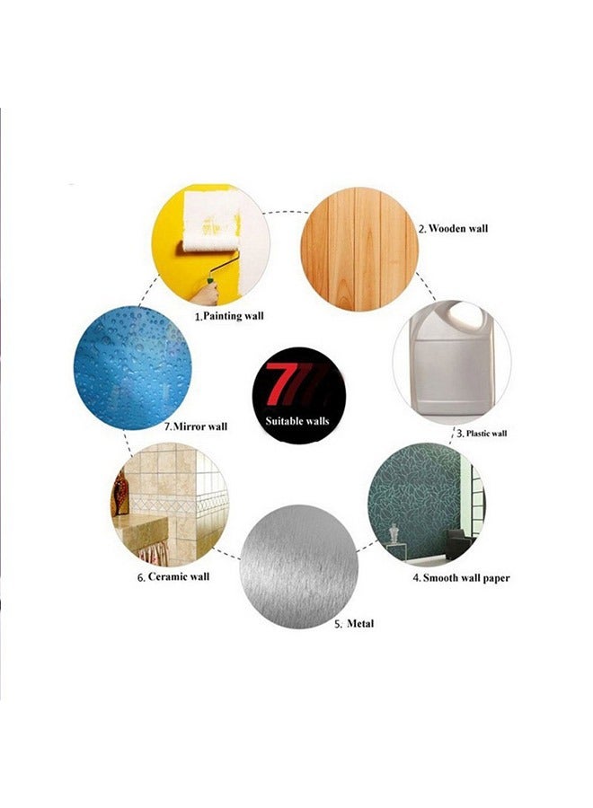 3D Frameless Wall Clock,  for Home Living Room Bedroom Office Decoration, Black - Image 5