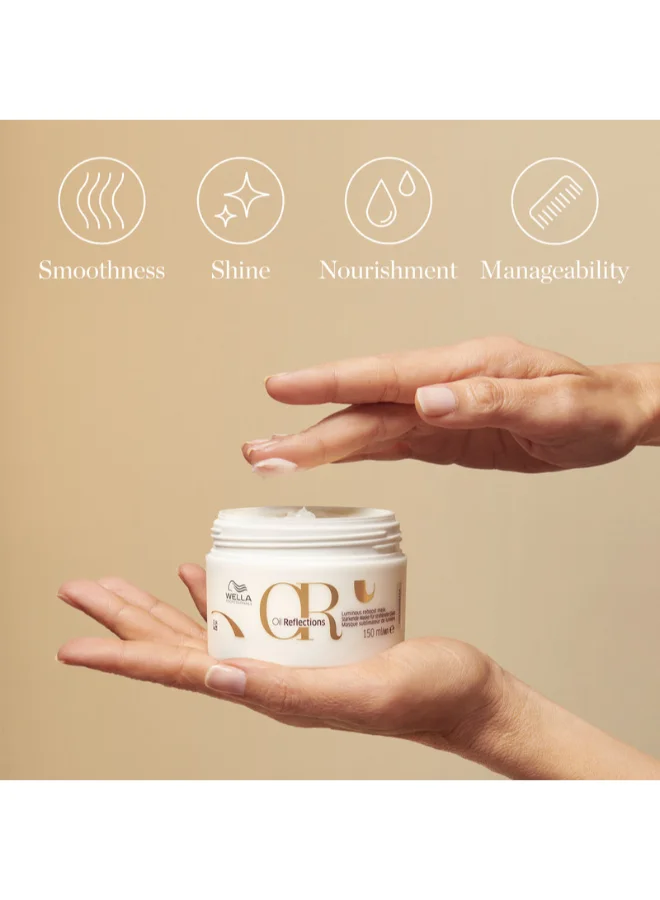 Wella Professionals  Oil Reflections Luminous Reboost Mask 150Ml  | Best Price UAE