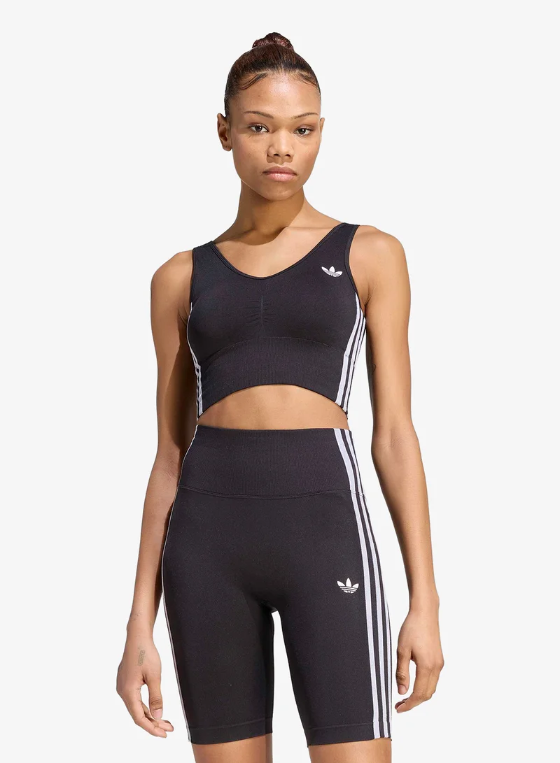 Adidas Originals 3 Stripes Essential Seamless Bralette