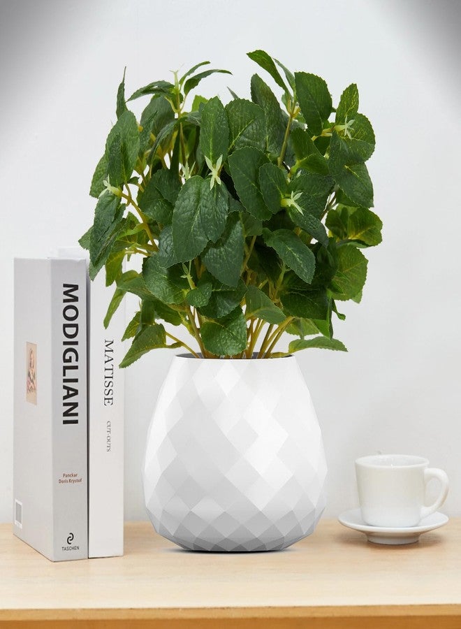 Coreland 12pcs Artificial Mint Plant, Faux Greenery for Vase 12.2” Fake Plants Indoor, Greenery Stems for Flower Arrangements Kitchen Table Shelf Home Decor - Image 5
