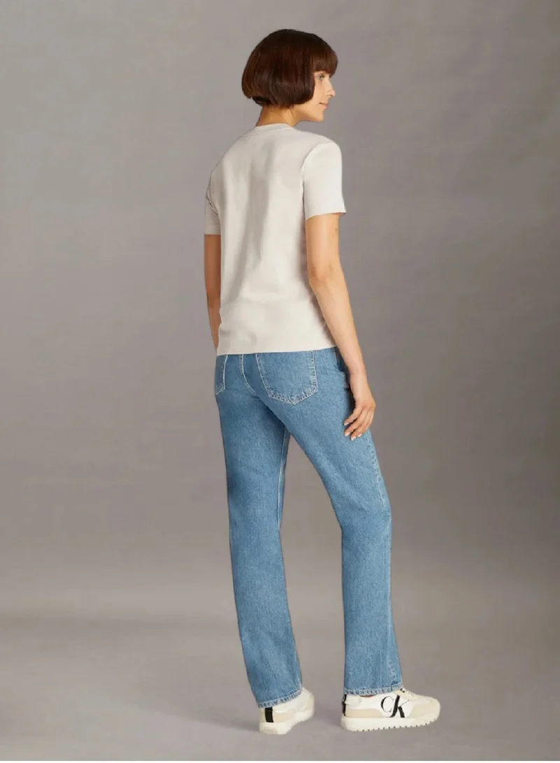 Calvin Klein Jeans Regular Fit Glossy Logo T-Shirt