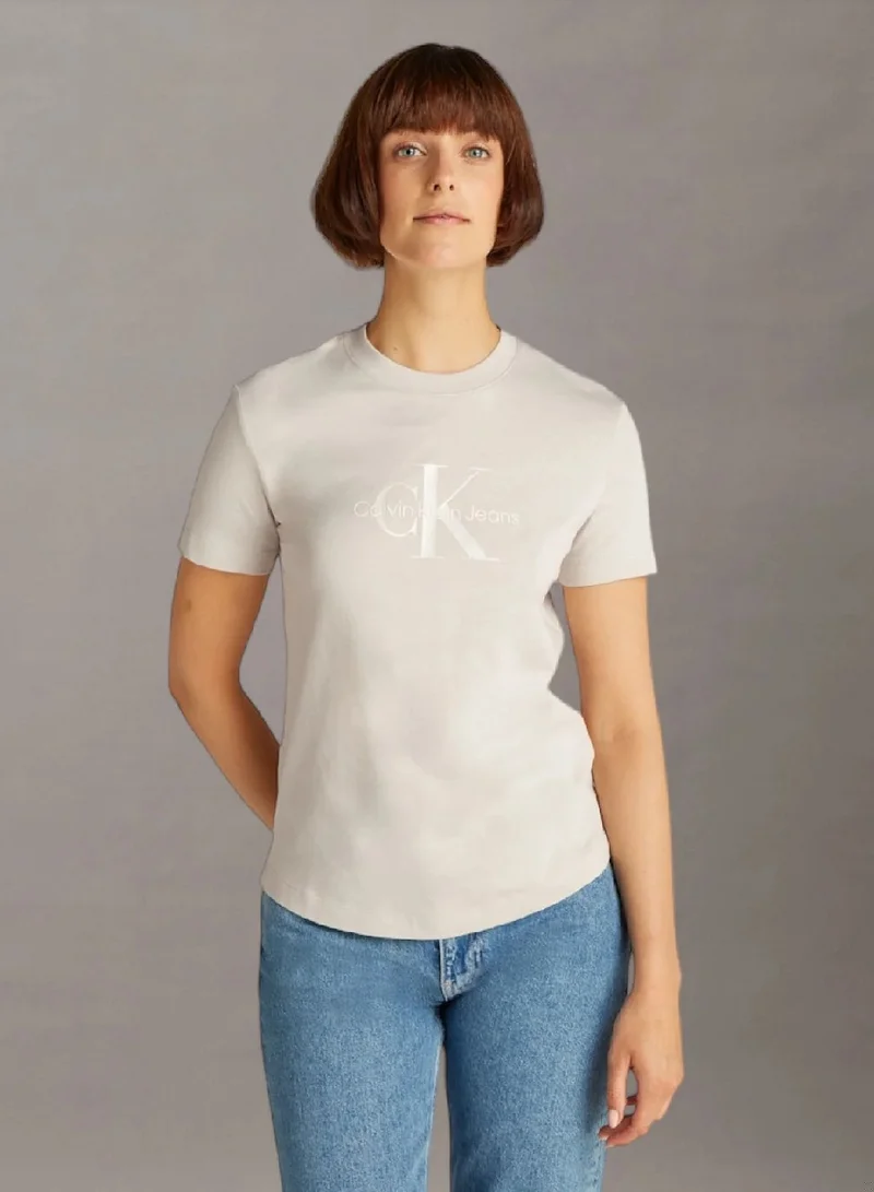 Calvin Klein Jeans Regular Fit Glossy Logo T-Shirt