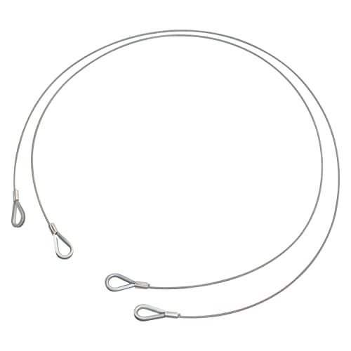 Bylot 2 PCS Lift Cables with EZ Spring Clips Replacement for Lift Assist System 40101042GS - Image 5