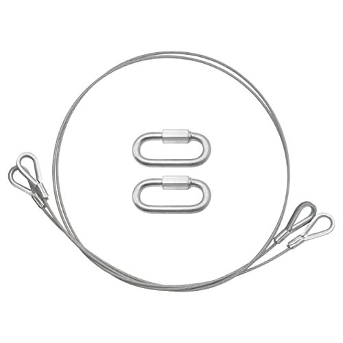 Bylot 2 PCS Lift Cables with EZ Spring Clips Replacement for Lift Assist System 40101042GS - Image 1