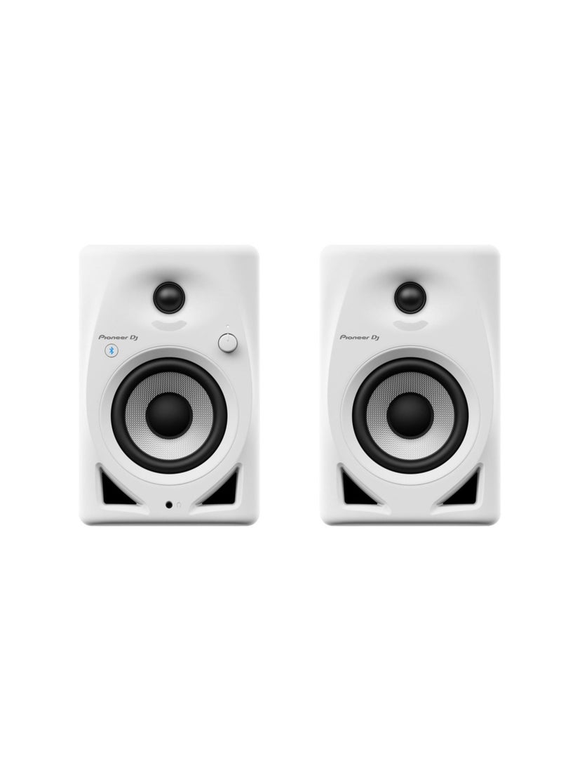 Pioneer DJ DM-40D-BT 4" Two-Way Active Monitor System with Bluetooth pair-white - Image 2