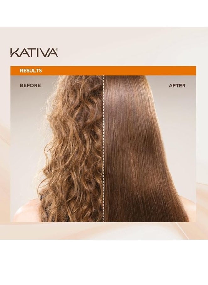 Kativa Kativa Brazilian Straightening Kit – 12 Weeks of Professional Results at Home  - Image 3