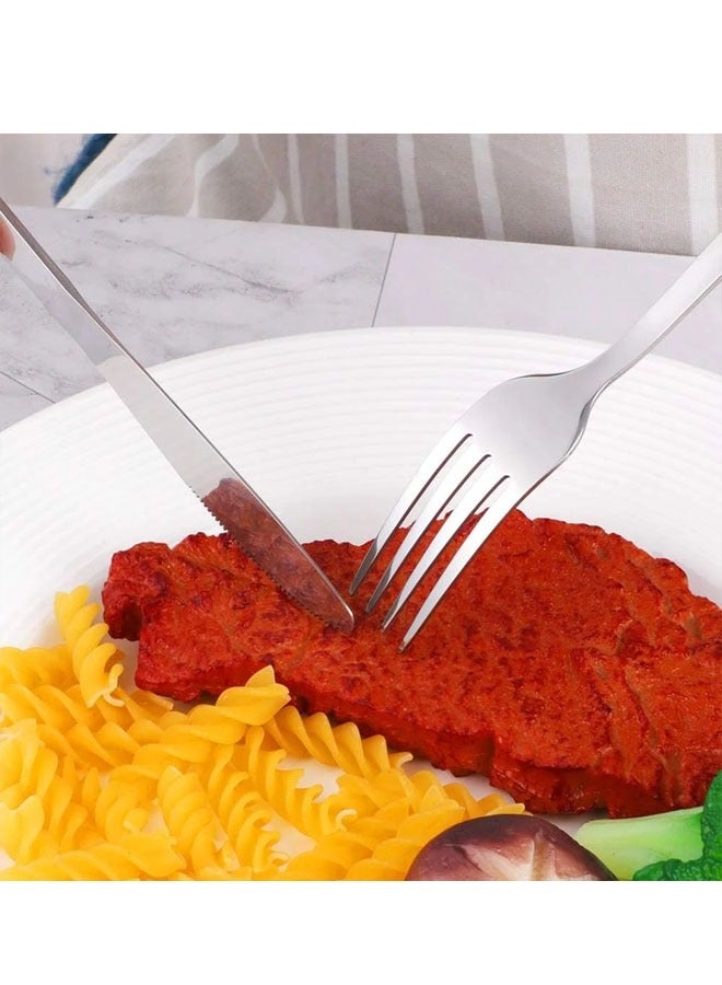 general 24 Piece Cutlery Gift Box Set, 6 Pieces Stainless Steel Knife, Fork & Spoon for Kitchen, Dining Room, Wedding, Gifts, Bar - Image 4