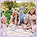 Marsui 32 Pcs Unicorn Monster Safari Animal Face Masks for Kids Cartoon Masks for Animal Birthday Party DecorationsUnicorn - Image 4