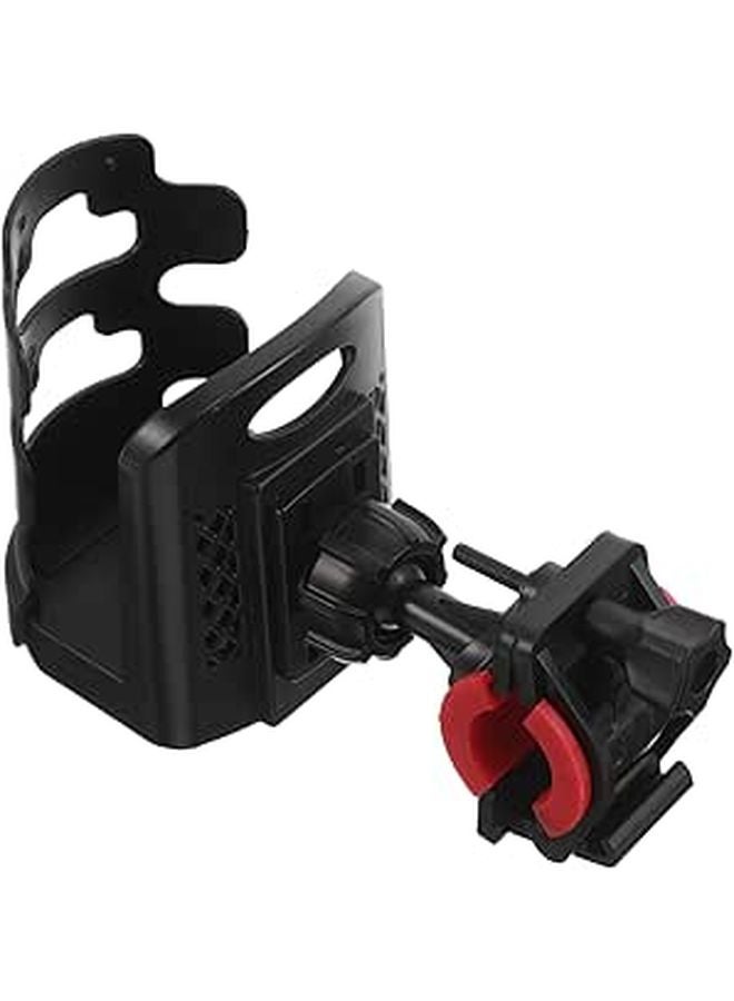 Rotating Microphone Stand With Cup Holder And Water Bottle Clamp For Live Streaming - Image 1