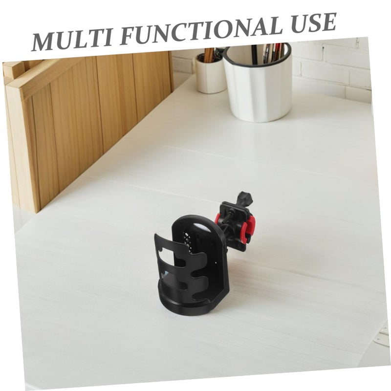 Rotating Microphone Stand With Cup Holder And Water Bottle Clamp For Live Streaming - Image 4